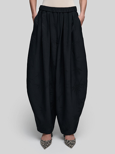 Брюки с принтом &amp;quot;Бамбук&amp;quot;