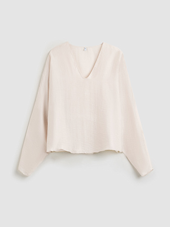 Блуза свободного кроя