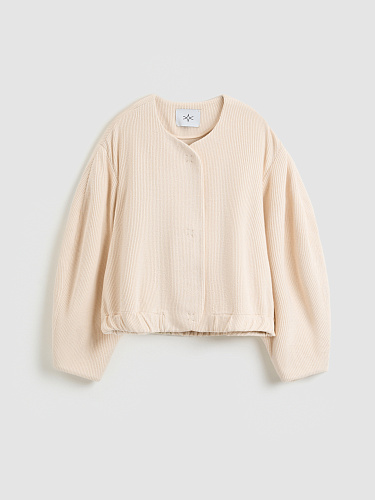 Трикотажный бомбер