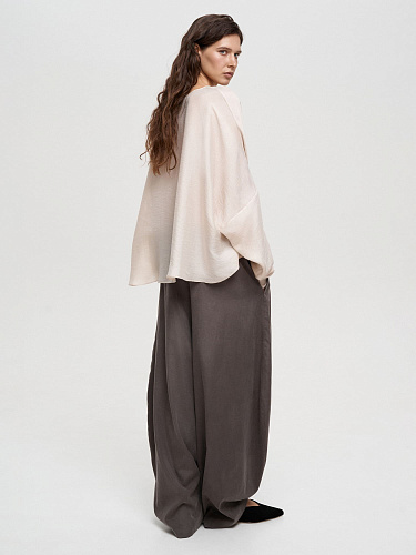 Блуза свободного кроя