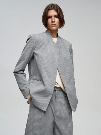 Жакет прямого кроя