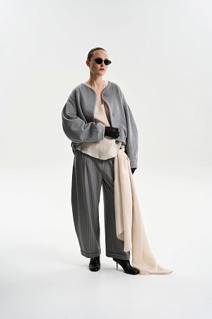 Брюки свободного кроя