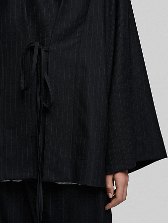 Жакет оверсайз из шерсти