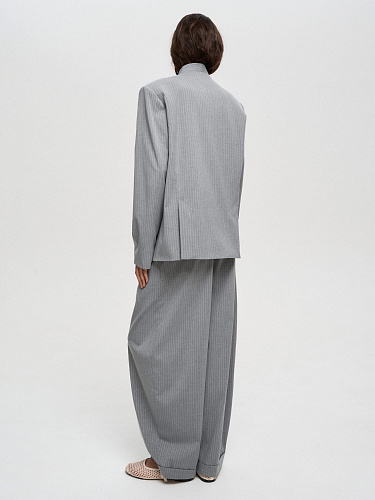 Жакет прямого кроя