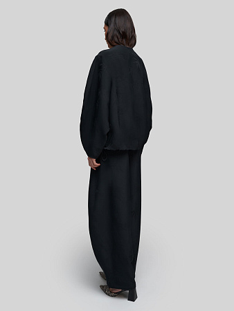 Бомбер с принтом "Бамбук"