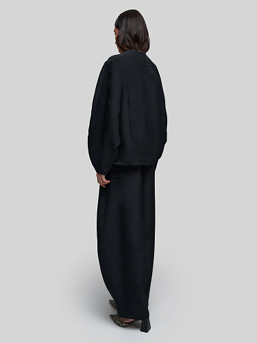 Бомбер с принтом &amp;quot;Бамбук&amp;quot;