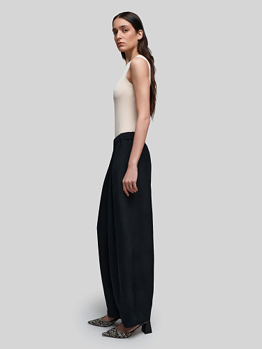 Брюки с принтом &amp;quot;Бамбук&amp;quot;