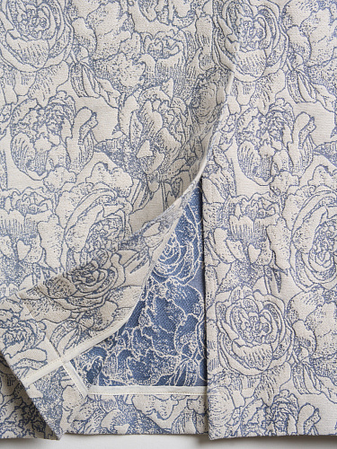 Юбка миди с принтом &amp;quot;Розы&amp;quot;