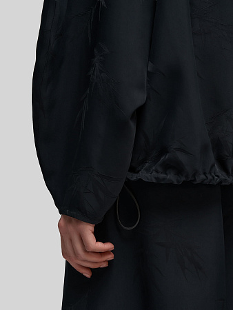 Бомбер с принтом "Бамбук"